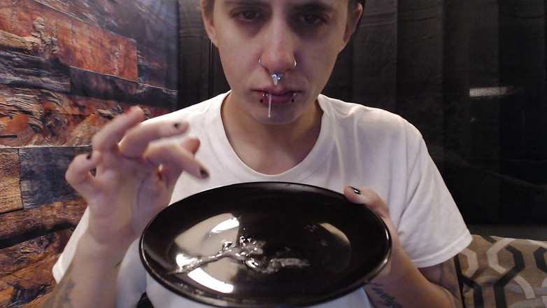 Abby Anna: Robusta mastigando esguichando, jantar servido