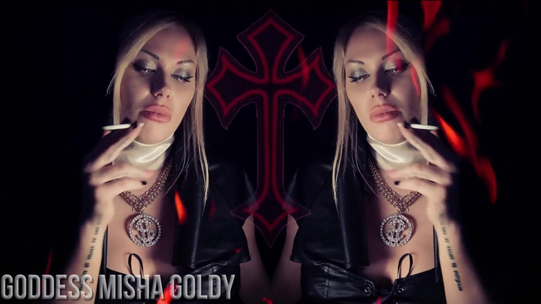 Goddess Misha Goldy: Będziesz w piekle, jeśli będę twoim powodem do szarpania się