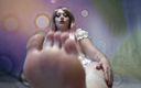 Goddess Misha Goldy: पैर गुलाम प्रशिक्षण