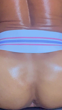 You Gotta Watch This Hot Asian Muscle Hunk's Bubble Butt Oiled in Jockstrap
