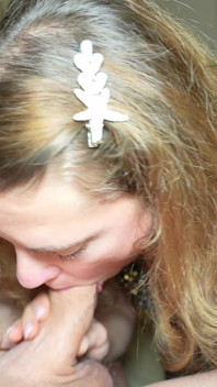 Naughty Stepdaughter Takes Creampie