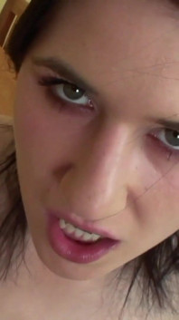 I fill with my cock the tight wet pussy of this hot and very horny brunette slut eager to fuck