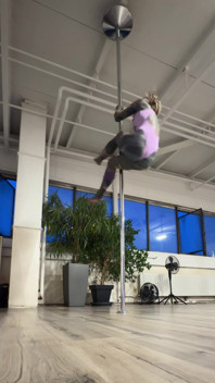 Do You Like My New Poledance Trick?follow Me for Mor Wild Content Now.