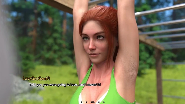 LoveSkySan69Real: Summer Heat - Part 16 Horny Pussy Camel Toe by Loveskysan69