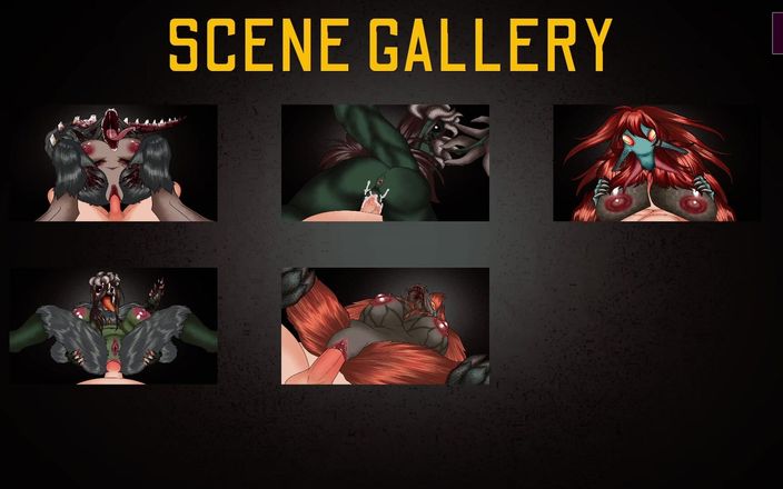 NSFW Gaming: Gelişen seks canavar seks sahneleri (anomali evrimi bölüm 2)