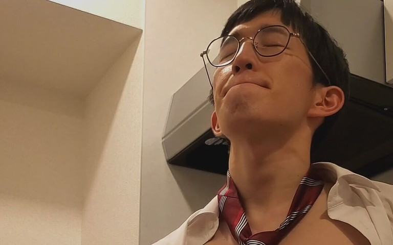 Fapping in After Work and Backed Home (The Japanese hole)