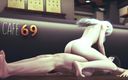 Wraith Futa: Sofia Valmet e Koko Hekmatyar in Cafe 69 | Parodia jormungand Hentai