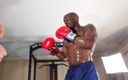 Hallelujah Johnson: Trening bokserski podczas opracowywania programu treningu równowagi, podkreśl bezpieczny i...