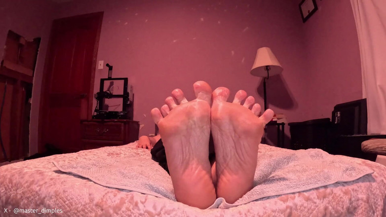 Mr Dimples: Goon to My Oily Soles - Oily Foot JOI