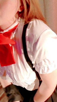 Your Girlfriend Dances and Seduces You in That Anime-style Schoolgirl Uniform