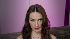 Queen of TITS: Sexy Mistress in a Transparent Dress and Wet Panties! Hard...