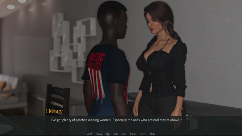 Johannes Gaming: Fiind o soție 21 Goro se bucură de joacă cu Christines...