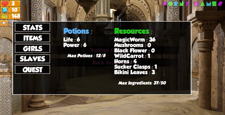 Porny Games: Рабыни в подземелье V0.462 - Развлечение у королевского бассейна