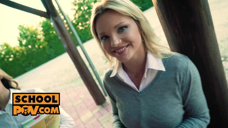 AcademyPOV: POV - Anal virgin Zazie Skymm takes your dick in her...