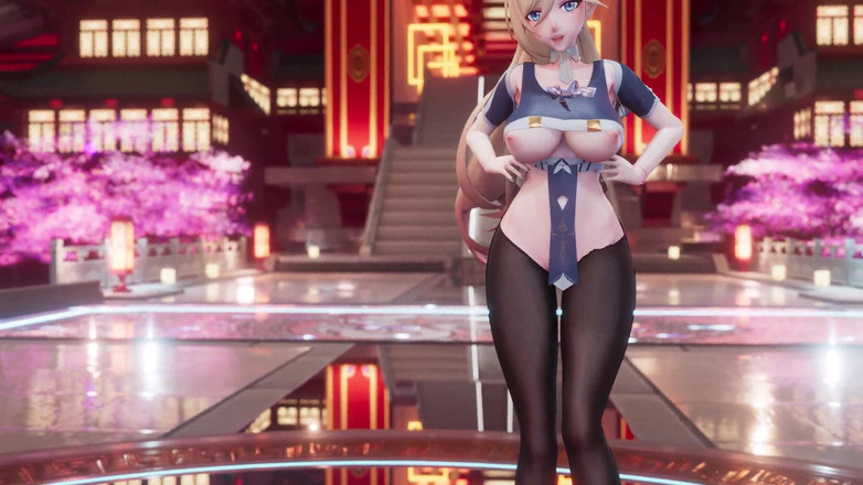 MikuMotion: [एमएमडी] मैरियोनेट कामुक वर्दी काले मोज़ा