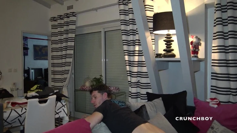 Only bareback sex party with friends: straight fucke by latino for christmas