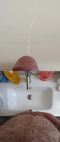 A Good Piss in the Bathroom Sink