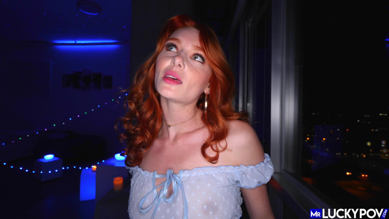 Mr.Lucky POV: Sexy noc s dívkou od vedle Lacy Lennon