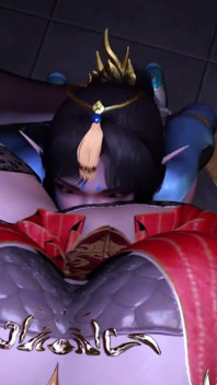 Medusa Queen și Feng Qing Yi seduce - animație 3D