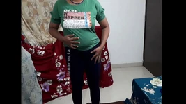 Indian Desi Bhabhi Exposed Herself in Front of Adult Film Producer for Getting a Chance -cute Pussy, Boobs, Ass Finger