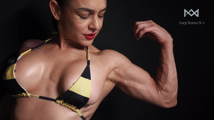 Angelmuscles: Rutinitas bisep saya dijelaskan, pembuluh darah saya akan pecah !!