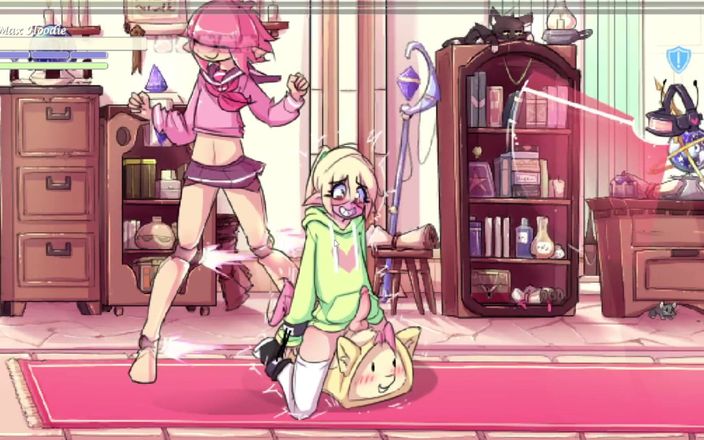 LewdArcade: Max elf demo poziom 4 pełna gra gra z lepszym widokiem,...