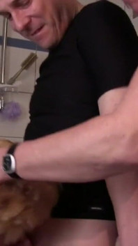 She fucks my husband and me, my old Stepsis