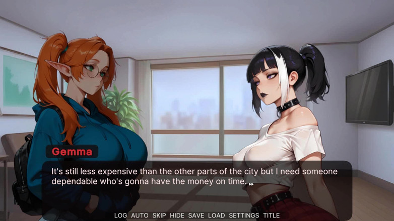Dirty GamesXxX Trans: Kehidupan Seraphina: peri seksi dengan kontol besar dan toket besar...