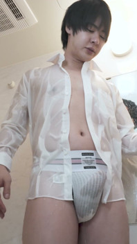 Handsome Straight Guy Hayashi Wet Clothes