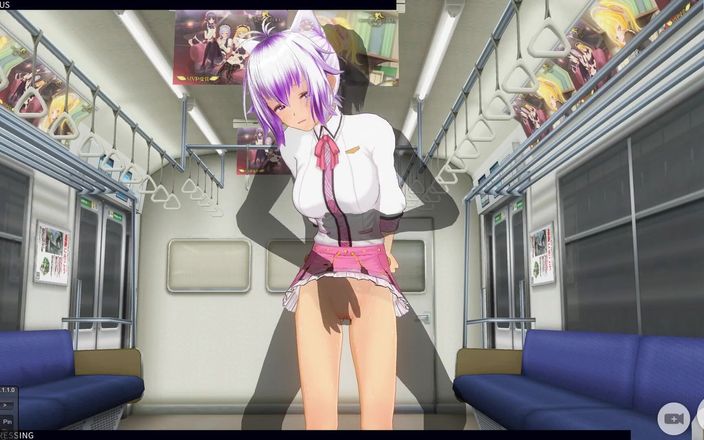 H3DC: 엉덩이를 삽입하게 하는 3D 헨타이 지하철 소녀