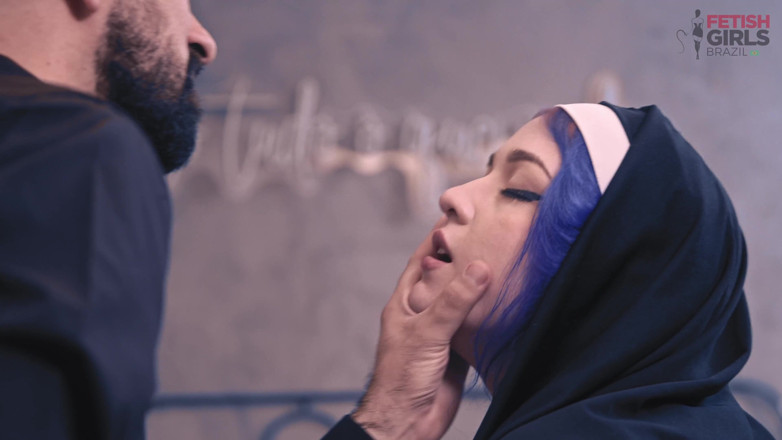 Fetish Girls Brazil: Nun Madalena Taking a Nice Cumshot Inside Her Ass, Very...