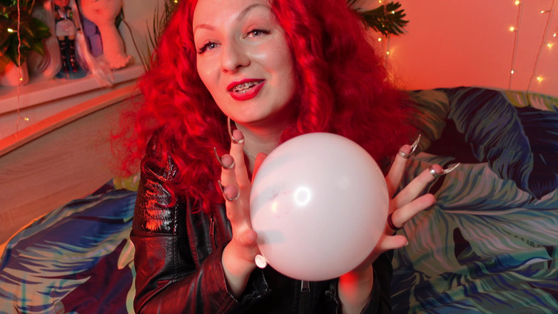 Arya Grander: ASMR - globos aéreos en video de pies