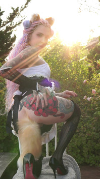 Maid with a Plug Tail