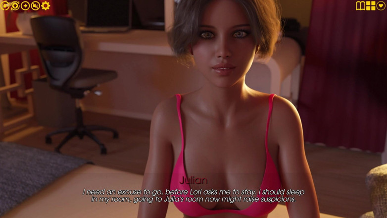3D Cartoon Porn: Moje potěšení 25 - Lori ukazuje Julianu, jak masturbuje a pak jezdí...