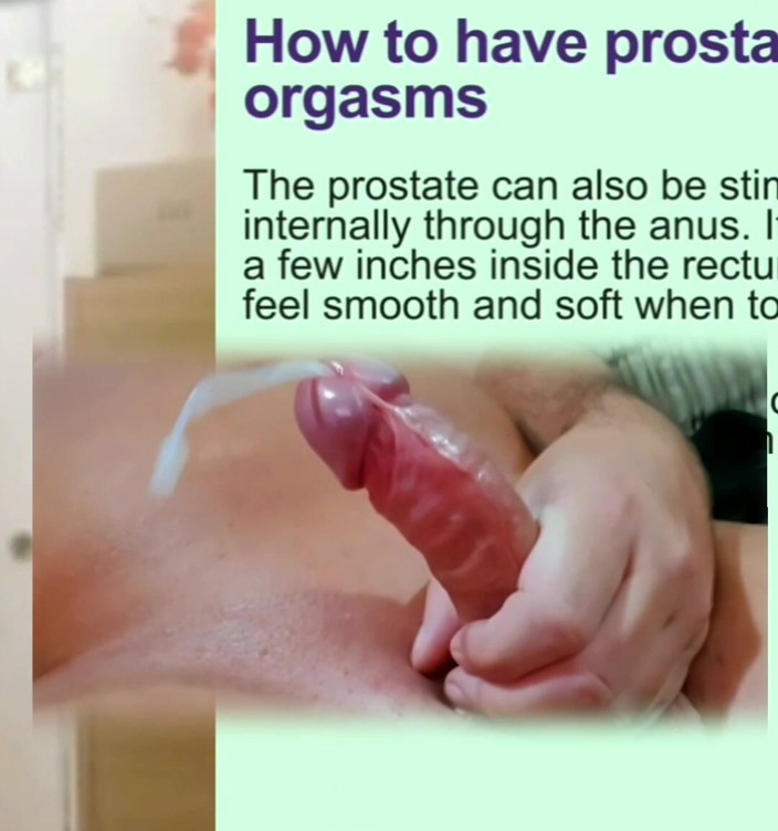 MaleModel: Prostate Orgasams Anal