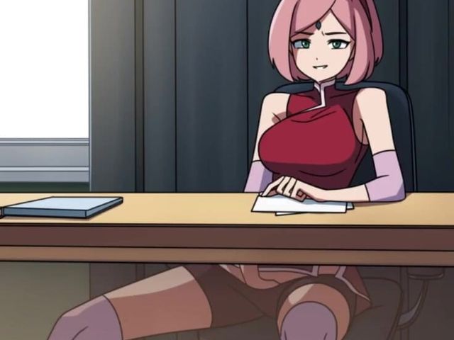 Kunoichi Trainer - Ninja Naruto Trainer - Part 80 - Sakura Masturbating Under Table by Loveskysanx (LoveSkySan69)