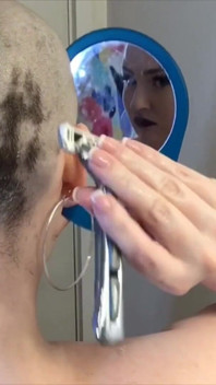 Afeitado de cabeza suave personalizado