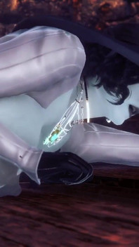 Alcina Dimitrescu bierze koraliki analne Dildo w jej tyłek | Parodia porno Resident Evil Village