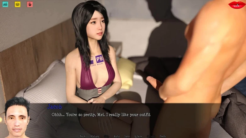 Dirty GamesXxX: Дилемма женушка S: японская жена позволяет ее мужу дрочить свой член на нее, она покрылась спермой, эпизод 3