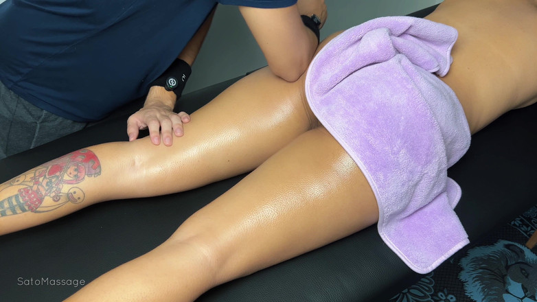 Sato Massage: Asmr butt Massage - volle Entspannung &amp; Ölgeräusche