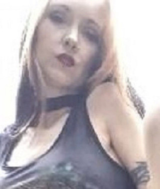 Thumbnail of Goth Pissing and Pussy Rubbing Outdoors.