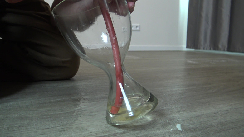 Femdom Austria: Rinse your nose with the home helper's piss!