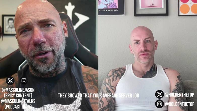 Raw and Uncensored with Masculine Jason: Confesiones de estrellas porno - Holden the Top (episodio 210)