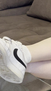 Mistress Nova - White Sneaker Tease