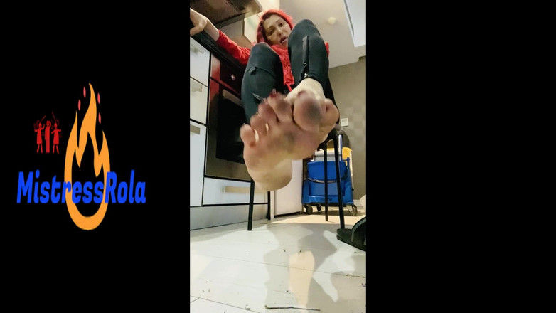 Mistressrola: 핥고 싶은 더러운 발