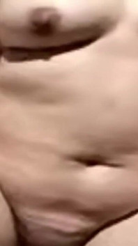 In a Hot Chubby Call She Touches Her Tits