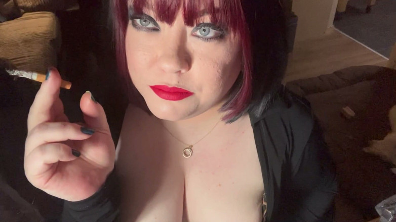 Tina Snua: British Tart Tina Snua Tugs on Her Perky Nipples &amp; Chain...
