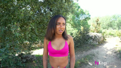 FAKings: Sexy Black Babe Tries Our Outdoor Dates!! Naked and Ready...