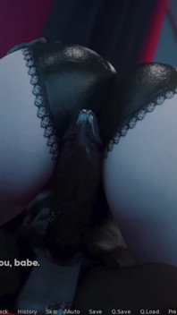 Shadows of Desire par Shamandev - un mec à micro bite trompe sa copine à grosse bite noire 60