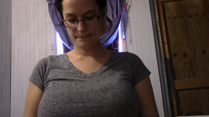 Miss Nat: Dirty whore titfucks neighbor